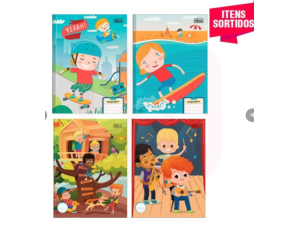 Caderno De Linguagem Brochura 40 FLS Sapeca